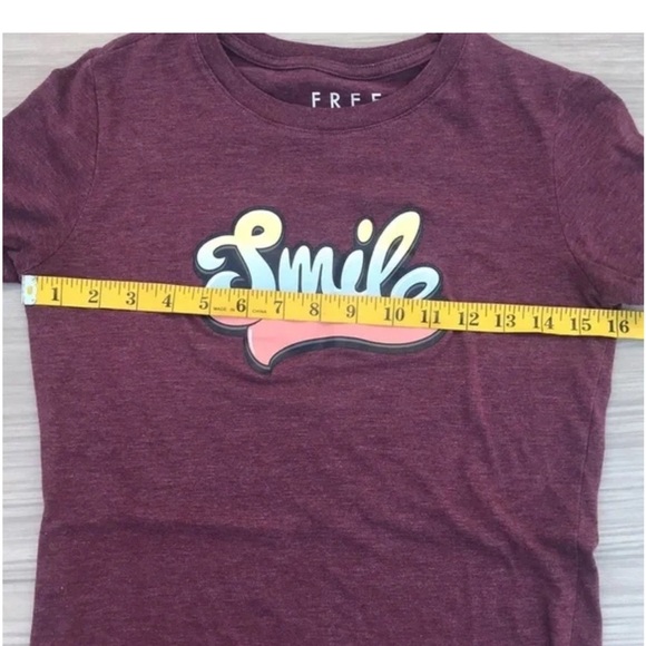 Free State Red Fitted Short Sleeve Tee - Picture 5 of 6